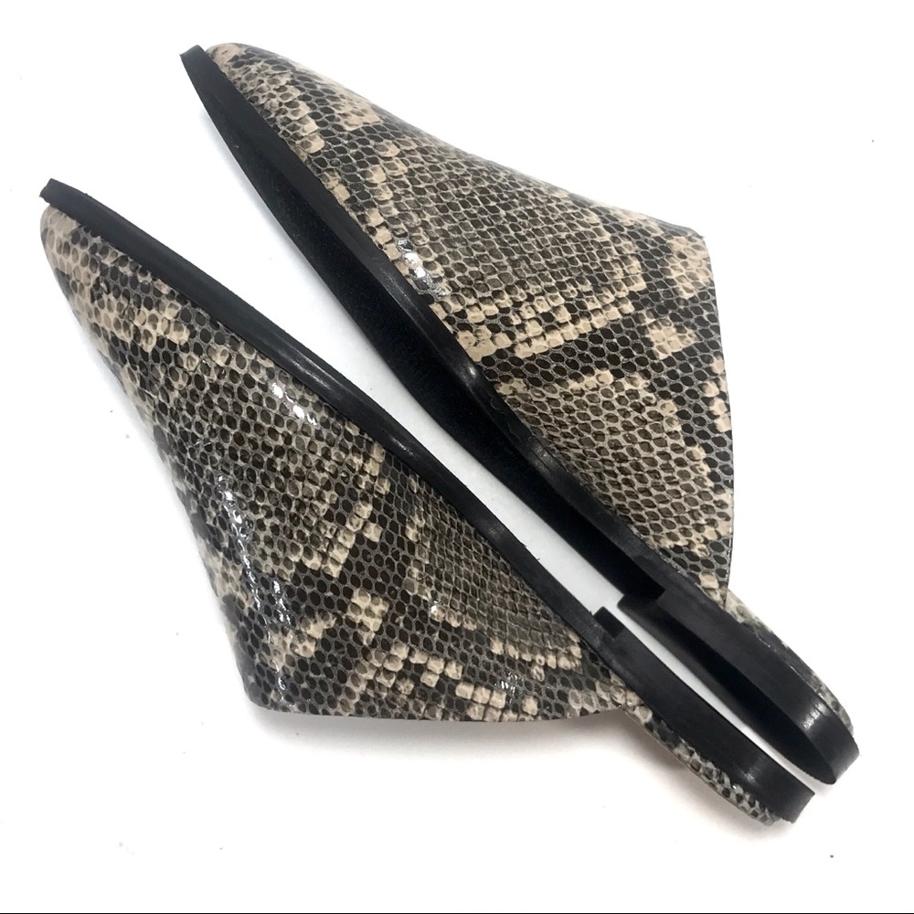 Seychelles Impersonate Snake Pattern Leather Mules - image 5